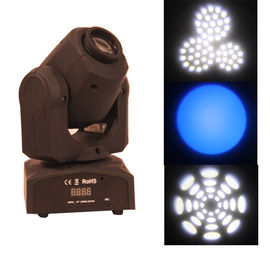 10watt मिनी गोबो सिर मंच प्रकाश / डिस्को लाइट 50HZ / 60Hz के नेतृत्व में चलती