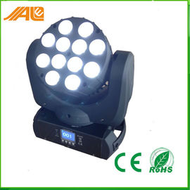 12 x 10W RGBW 4in1 डीजे स्टेज सिर धोने एलईडी उच्च चमक चल रहा है