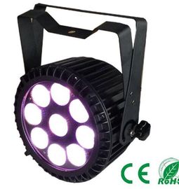 IP65 आउटडोर बराबर कर सकते हैं 9pcs 10W RGBW 4in1 / 5in1 DMX डिस्को डीजे मंच प्रकाश सजावट