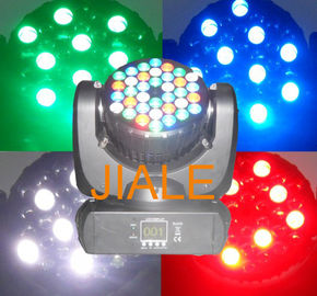 नेतृत्व Sharpy बीम सिर मंच रोशनी 36 x 3W RGBW DMX512 चल रहा है
