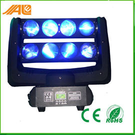 स्टेज 10W RGBW एलईडी स्पाइडर प्रकाश सिर बीम प्रभाव DMX 512 चल रहा है