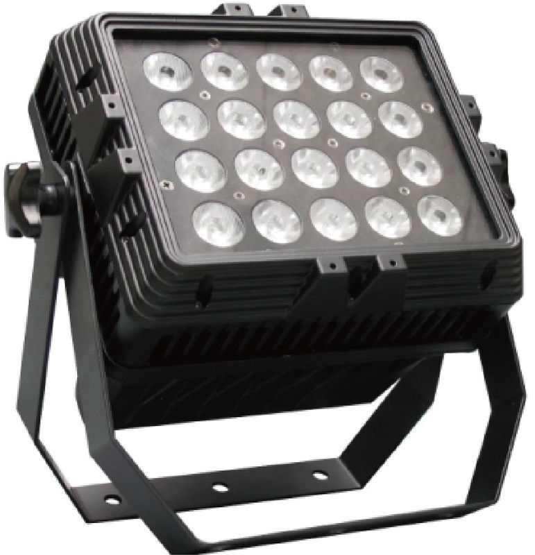 IP65 20pcs 15W 5 in1 Par नेतृत्व दीवार धो प्रकाश डिजिटल या एलसीडी डिस्प्ले