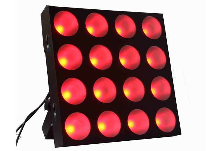 स्टेज वेडिंग के लिए प्रोमोशनल 16pcs x 30W एलईडी वॉश ब्लिंडर मैट्रिक्स डिस्को मंच लाइट
