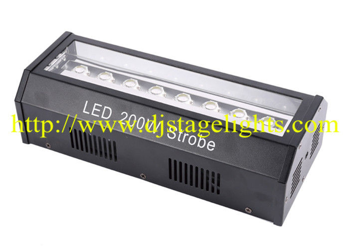 DMX512 स्ट्रोब डीजे स्टेज रोशनी 30W ऊर्जा की बचत क्री एलईडी लैंप 1 साल की वारंटी