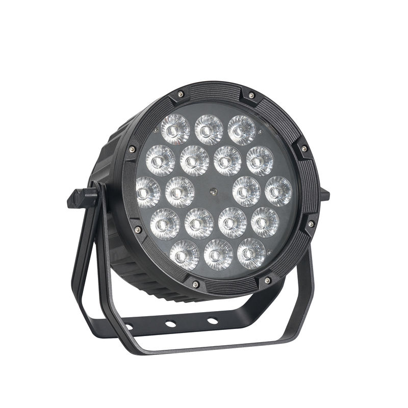 18pcs 12W IP65 वाटरप्रूफ आउटडोर एलईडी Par For Events RGBWA यूवी 6in1