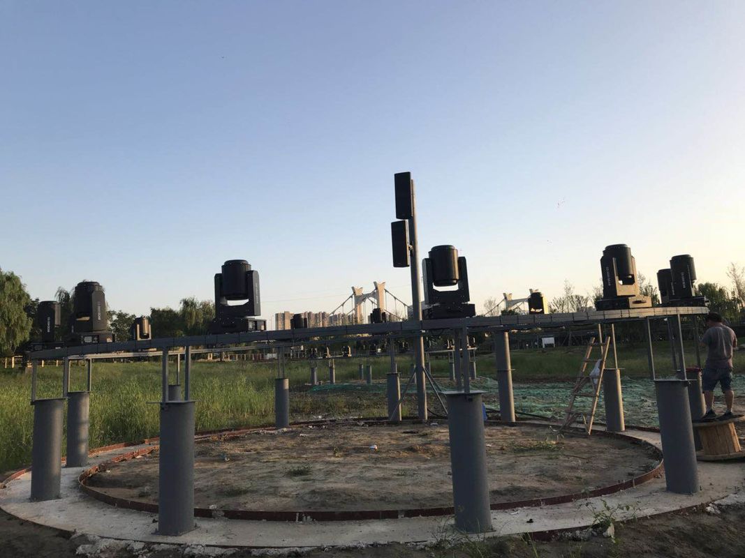 350W पनरोक बीम स्टेज शो और थिएटर के लिए हेड लाइट चलती है