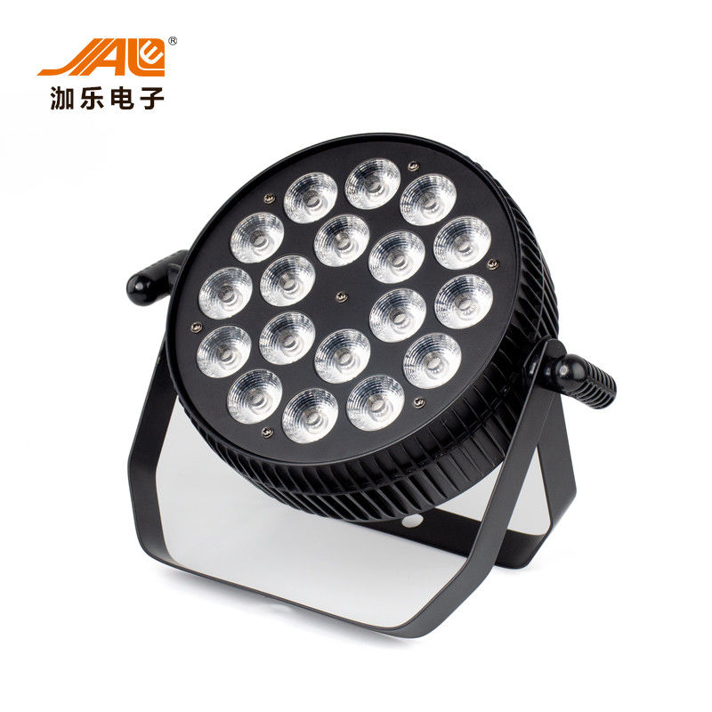 RGBWA यूवी फ्लैट स्टेज एलईडी बराबर रोशनी सेट DMX512 नियंत्रण मोड 180W कर सकते हैं