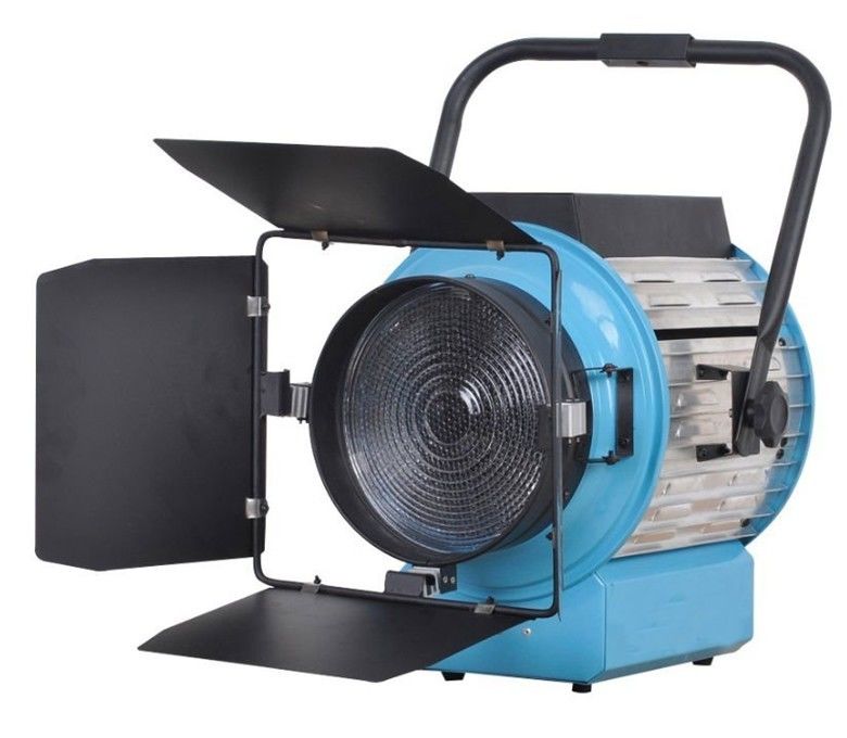 1000W Fresnel स्पॉट लाइट थियेटर स्टेज प्रकाश उपकरण / मल्टी शैली टंगस्टन फिल्म प्रकाश