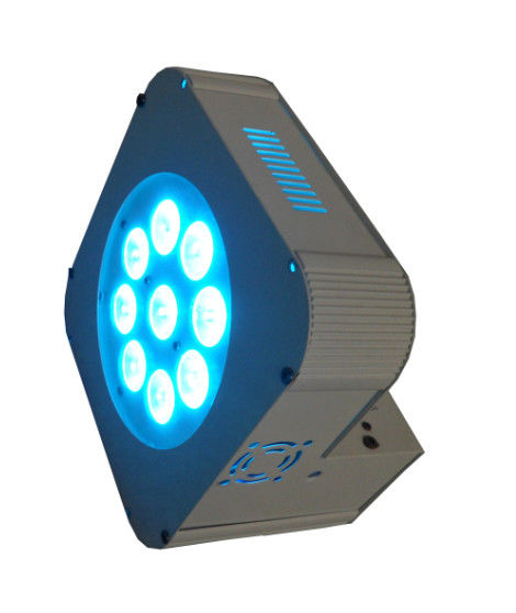 9 एक्स 15W RGBWA 5in1 Dmx वायरलेस एलईडी बराबर डिब्बे, आउटडोर बैटरी संचालित एलईडी uplight