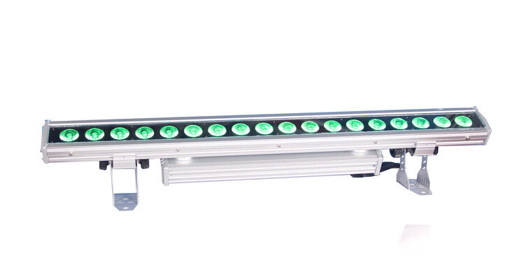 6 के साथ आउटडोर स्टेज एलईडी दीवार वॉशर लाइट Ip65 15w Rgbwa यूवी में 1