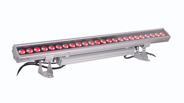 क्लब नेतृत्व दीवार वॉशर प्रकाश एलईडी पट्टी प्रकाश IP65 24pcs 10W RGBW 4 In1